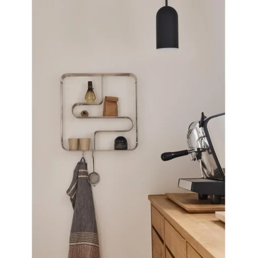 AYTM CURVA Hyldedisplay Firkant Taupe