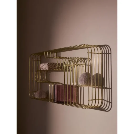 AYTM CURVA Hyldedisplay Rektangulár Guld