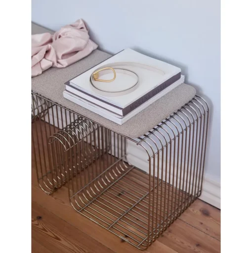 AYTM CURVA Siddehynde Til Bánk Taupe Bouclé