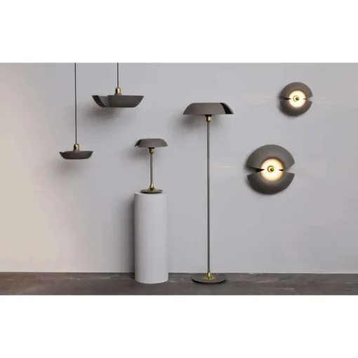 AYTM CYCNUS Bordlampe Taupe/Guld