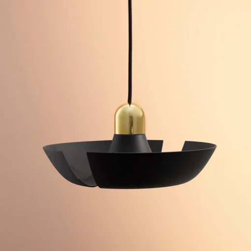 AYTM CYCNUS Pendel Store Sort/Guld