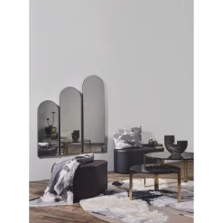 AYTM FLOREO GulvtáppeØ130 Taupe/Grå/Sort