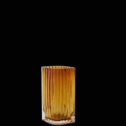 AYTM FOLIUM Vase 20 cm Amber