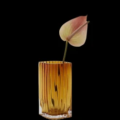 AYTM FOLIUM Vase 20 cm Amber