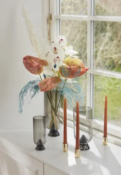 AYTM GLACIES Vase Sort H23,5 cm