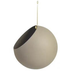 AYTM GLOBE Hánge Blomsterpotte 32 cm Taupe
