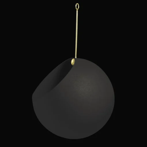 AYTM GLOBE Hánge Blomsterpotte 28 cm Sort