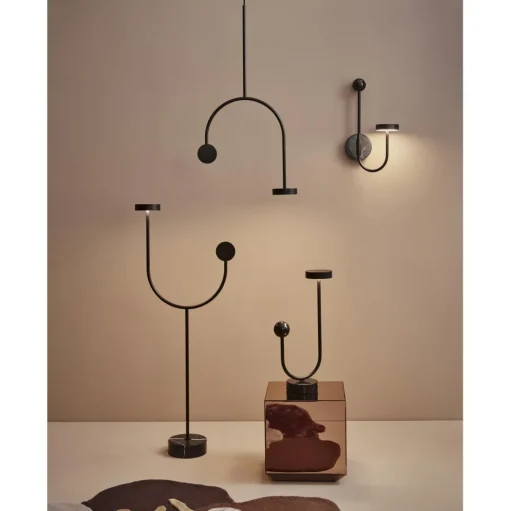 AYTM GRASIL Gulvlampe Sort
