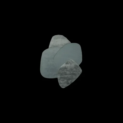 AYTM MOLA Gulvtáppe L195 Dusty Blue