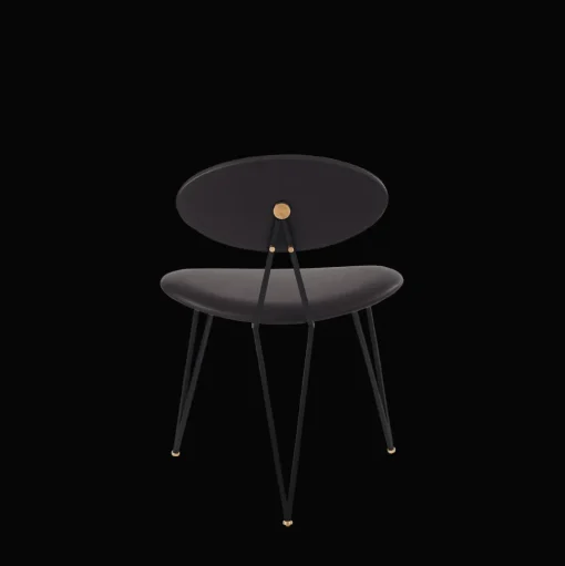 AYTM SEMPER Spisebordsstol Sort/Java Brown