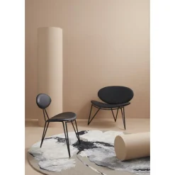 AYTM SEMPER Spisebordsstol Sort/Java Brown