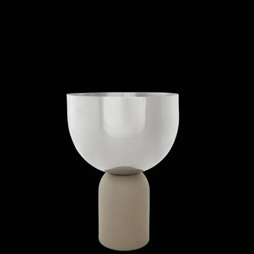 AYTM TORUS Blomsterpotte 17 cm Sølv/Taupe