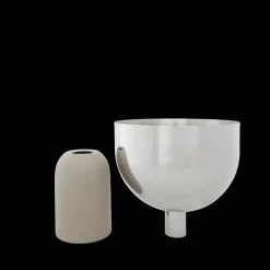 AYTM TORUS Blomsterpotte 22 cm Sølv/Taupe