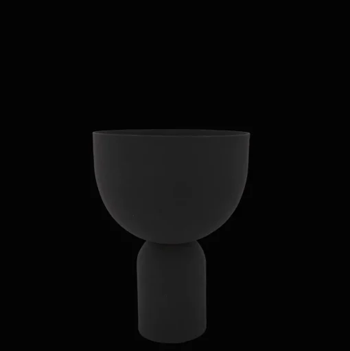 AYTM TORUS Blomsterpotte 17 cm Sort
