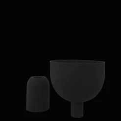 AYTM TORUS Blomsterpotte 17 cm Sort