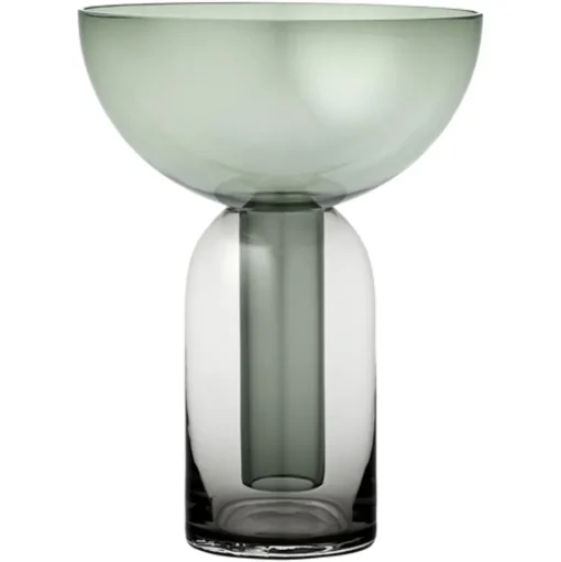 AYTM TORUS Vase H19 Sort/Forest
