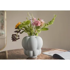 AYTM UVA Vase H22 Glas/Pastel Grøn