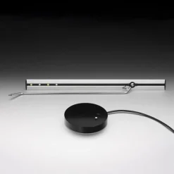 Baltensweiler LET T Bordlampe Sort, Alu Fod