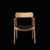 Bent Hansen Asger Spisebordsstol Polstret Eg/Langeland