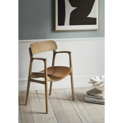 Bent Hansen Asger Spisebordsstol Zenso 2 207 FSC Mix/Røget Eg