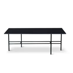 Bent Hansen Metro M108x55 Sofabord Mørk Grå/0720 Nero Ingo
