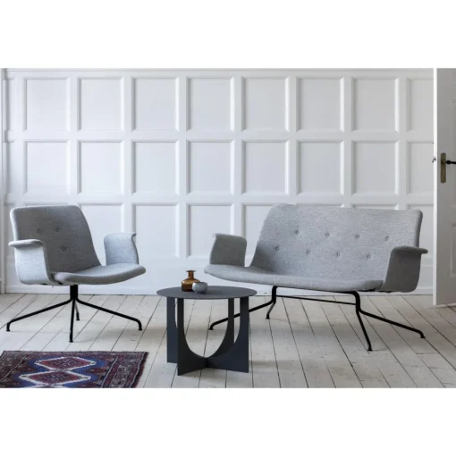 Bent Hansen Primum Sofa med Armlán Sort/Cognac