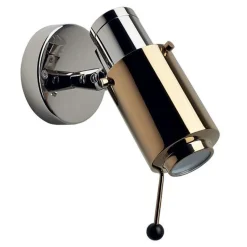 Biny Spot Váglampe Nikkel & Guld M. LED