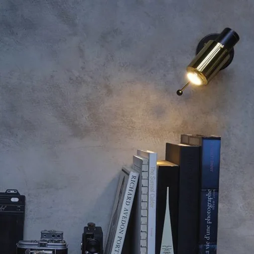 Biny Spot Váglampe Nikkel & Guld M. LED