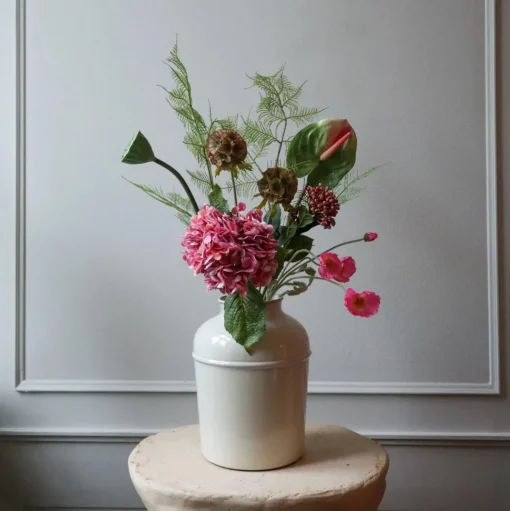 Botané Coquette Buket Grøn/Pink