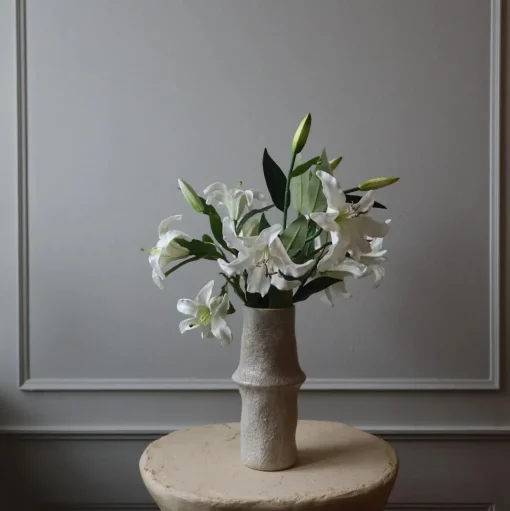 Botané Elegant Lily Buket Hvid