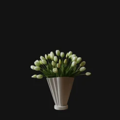 Botané Tulip Grand Buket Hvid