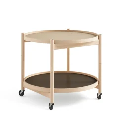 Brdr. Krüger Bølling BakkebordØ60 Bøgetrá Olieret med Plader I Beige/Brun