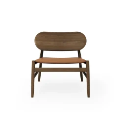 Brdr. Krüger Ferdinand Lánestol Røget Egetrá/Brandy Láder