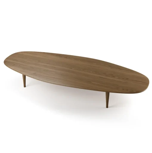 Brdr. Krüger Jari Sofabord Ellipse 180x80 cm Røget Egetrá