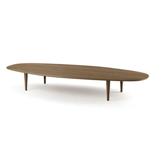 Brdr. Krüger Jari Sofabord Ellipse 180x80 cm Røget Egetrá
