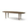 Brdr. Krüger Jari Sofabord Ellipse 130x58 cm Røget Egetrá