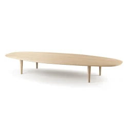Brdr. Krüger Jari Sofabord Ellipse 180x80 cm Egetrá