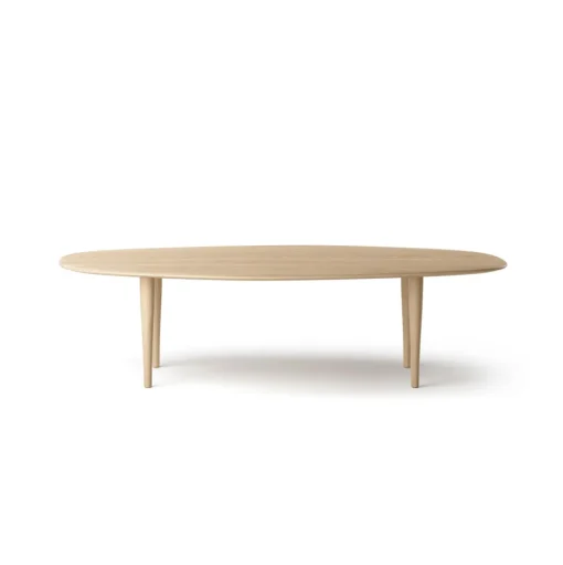 Brdr. Krüger Jari Sofabord Ellipse 130x58 cm Egetrá