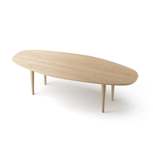Brdr. Krüger Jari Sofabord Ellipse 130x58 cm Egetrá