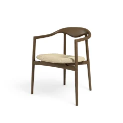 Brdr. Krüger Jari Spisebordsstol Røget Egetrá/Cream 0019