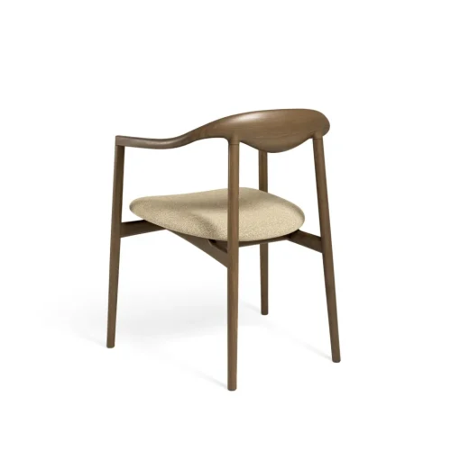 Brdr. Krüger Jari Spisebordsstol Røget Egetrá/Cream 0019