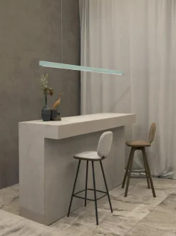 Brdr. Krüger Pauline Comfort Barstol H65 Egetrá/Sort Láder