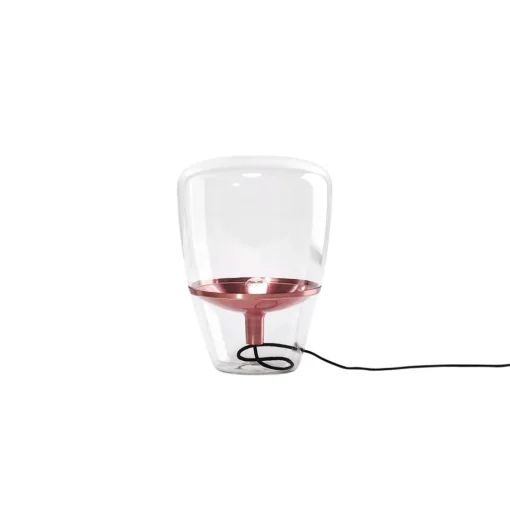Brokis Balloons Lille Bord/Gulvlampe Klart Glas/Kobber