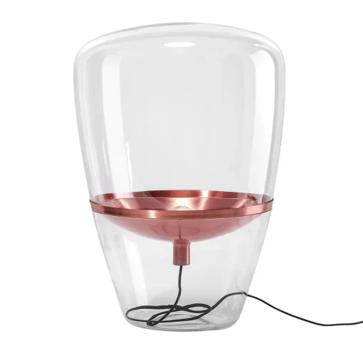 Brokis Balloons Stor Gulvlampe Klart Glas/Kobber
