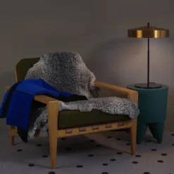 Bsweden Cymbal Bordlampe Kobber