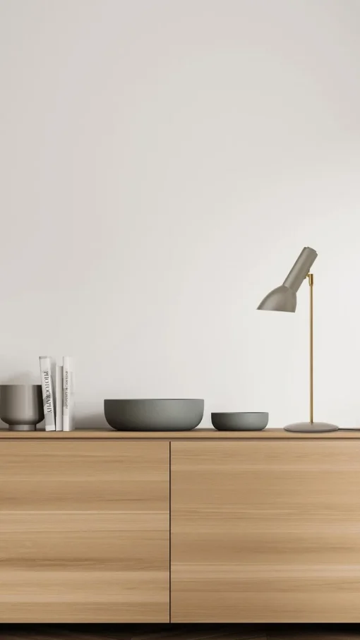 Cph Lighting Oblique Bordlampe Hvid/Messing