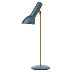 Cph Lighting Oblique Bordlampe Petroleumsblå/Messing