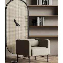 Cph Lighting Oblique Gulvlampe Krom/Sand