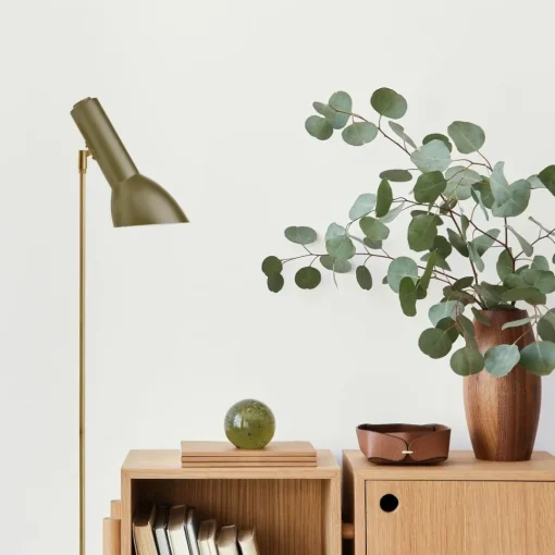 Cph Lighting Oblique Gulvlampe Flint grå/Messing