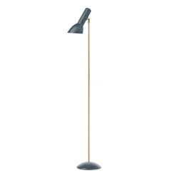 Cph Lighting Oblique Gulvlampe Petroleumsblå/Messing